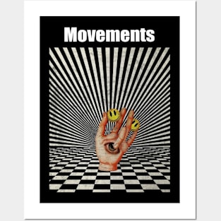 Illuminati Hand Of Movements Posters and Art